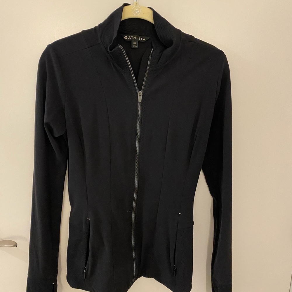 Athleta Salutation Jacket in Black Size XS